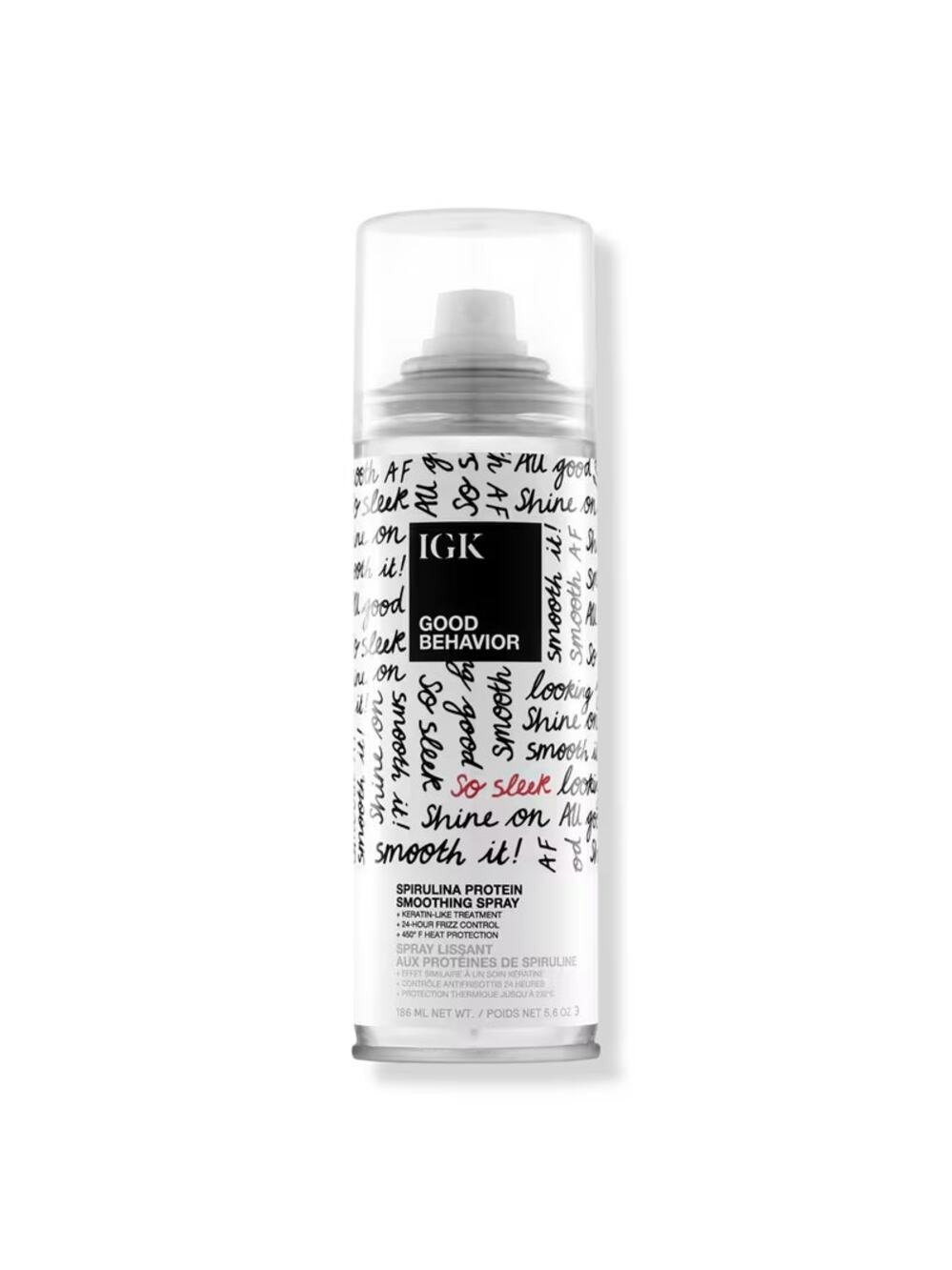 IGK Good Behavior Spirulina Protein Smoothing Spray